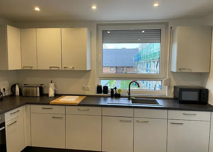 Lightplace • Grosse • 3 Schlafzimmer • Boxspring • Smart Tv • Biergarten • Restaurant Apartman Braunschweig